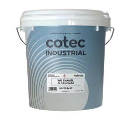 Picture of Cotec Tuff Cote Finish W/B Enamel Gloss White 10.5kg